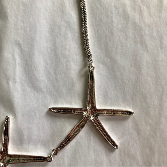 Silver Starfish Necklace - Picture 3 of 4